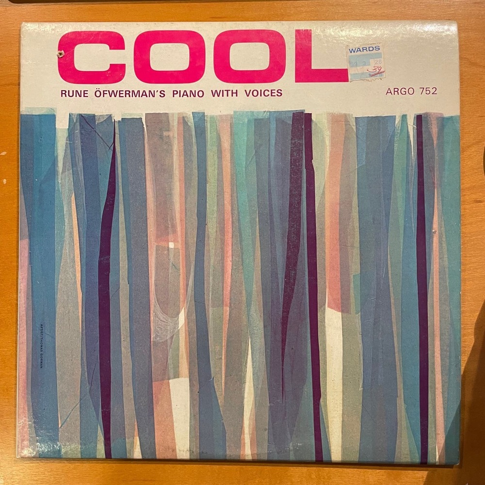 Rune Ofwerman - Cool Piano With Voices LP vintage vinyl record jazz 1965 Mono